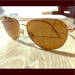 COACH Brown Designer Sunglasses